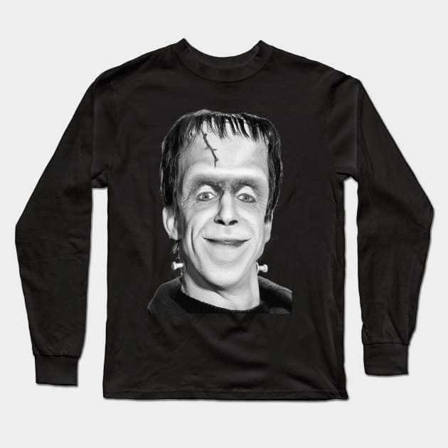 Herman Munster Long Sleeve T-Shirt by Pop Fan Shop